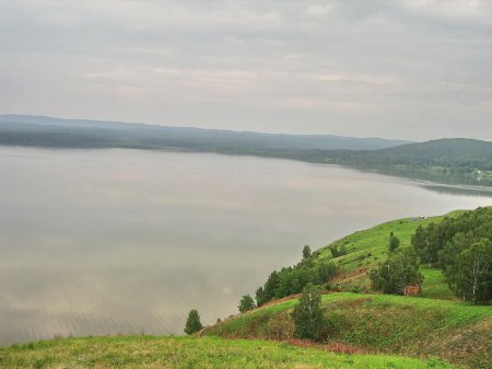 Озеро Большой Берчикуль. Кемеровская область.