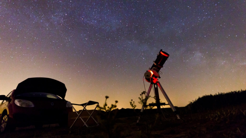 Лучшее время для наблюдения в телескоп