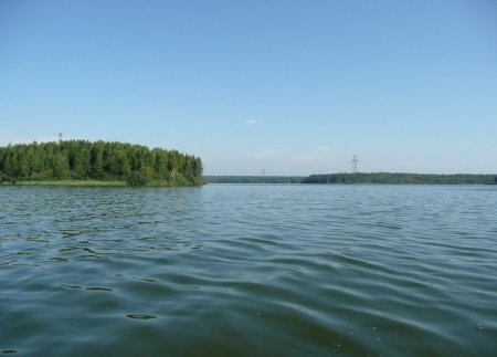 Белоярское водохранилище. Свердловская область.