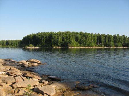 Озеро Аргази. Челябинская область.