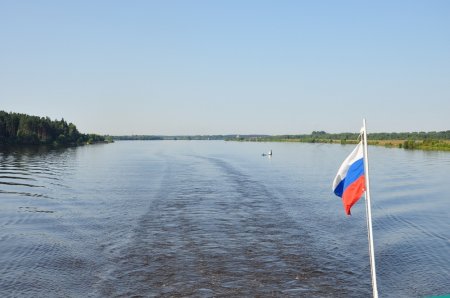 Волга. Московская область.