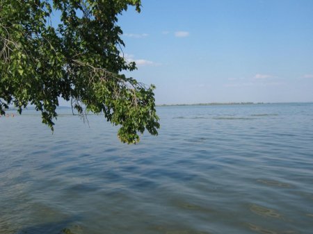 Река Волга. Саратовская область.