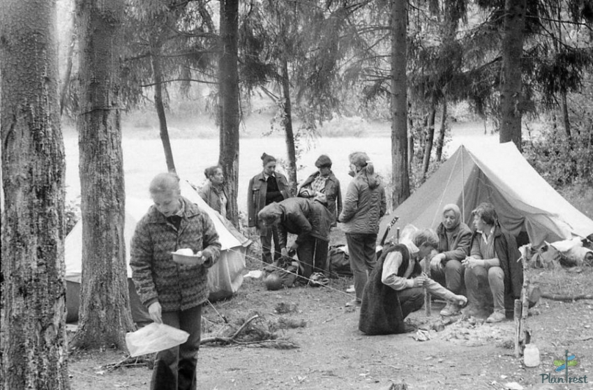 Советский отдых в палатках