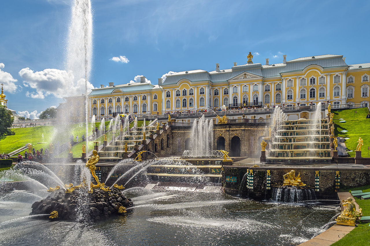 фонтаны в санкт петербурге