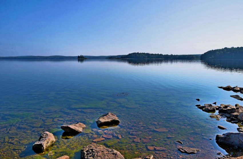 Озера Ильменского заповедника. Большой Кисегач