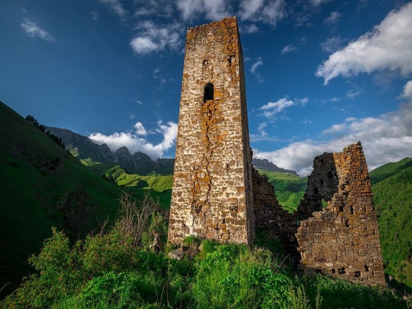 Фото ингушских башен