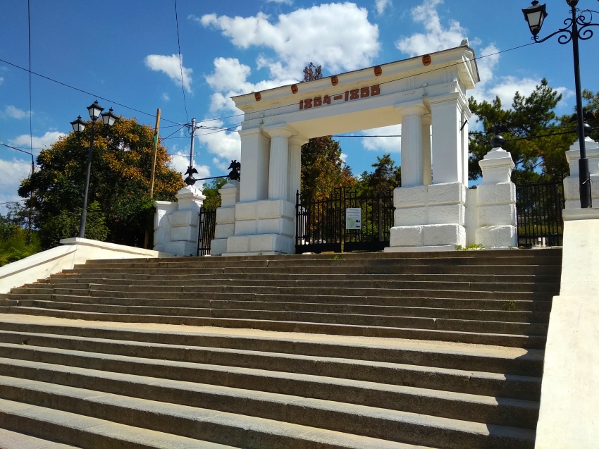 Малахов курган, главные ворота. Севастополь, Крым.