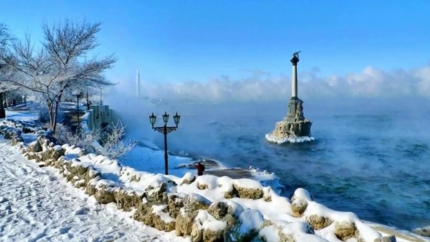 Севастополь зимой