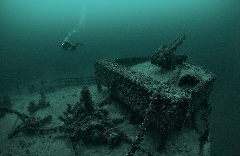 Затопленное судно Варна