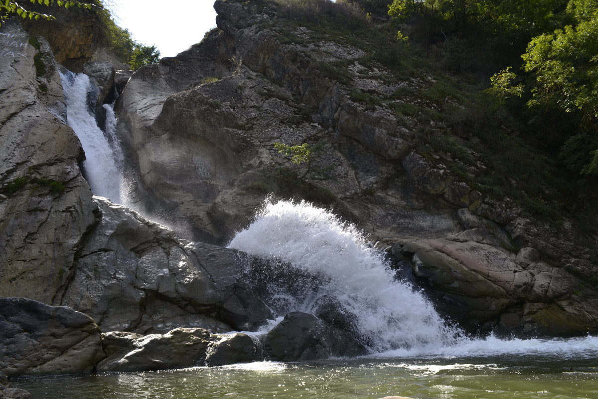 Хучнинский (Ханагский) водопад в Дагестане