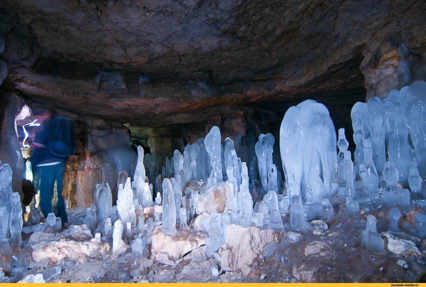 Старицкие каменоломни. Пещера Ледяная.