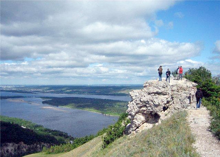 Жигулевские горы заповедник Самарская лука Ширяево